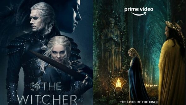 the witcher, les anneaux de pouvoir, poster