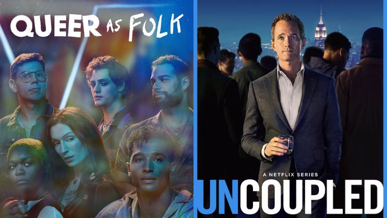 queer as folk, uncoupled, poster