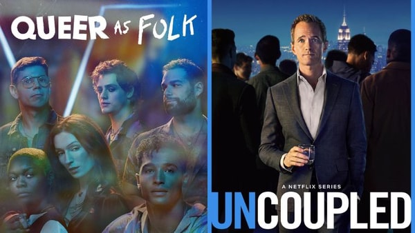 queer as folk, uncoupled, poster