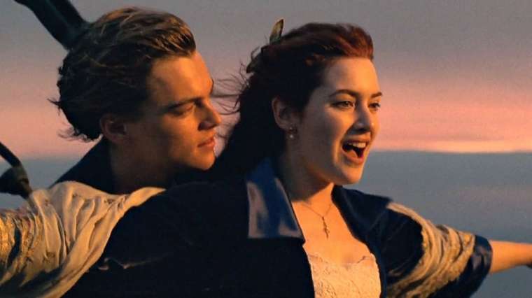 Scène Titanic Je vole