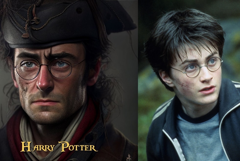 Harry Potter : une IA détourne les personnages version Pirates des Caraïbes (et c’est étonnant)