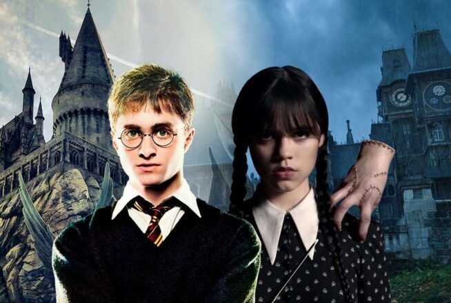 Sondage : tu préfères aller à Poudlard (Harry Potter) ou Nevermore (Mercredi) ?
