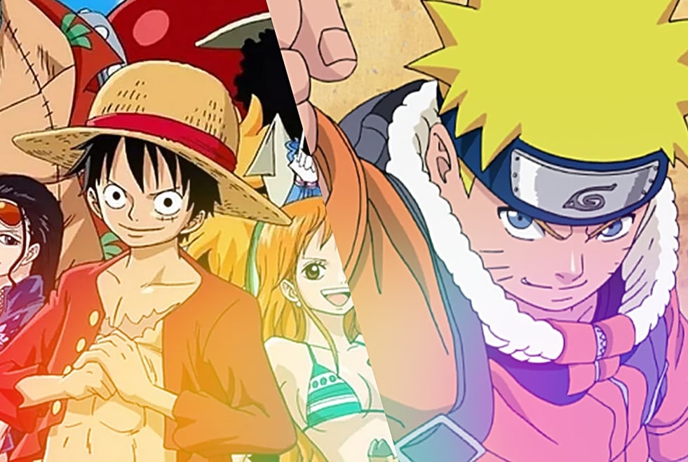 Quiz : choisis une couleur, on te dira si tu vas vivre dans l’univers de One Piece ou de Naruto