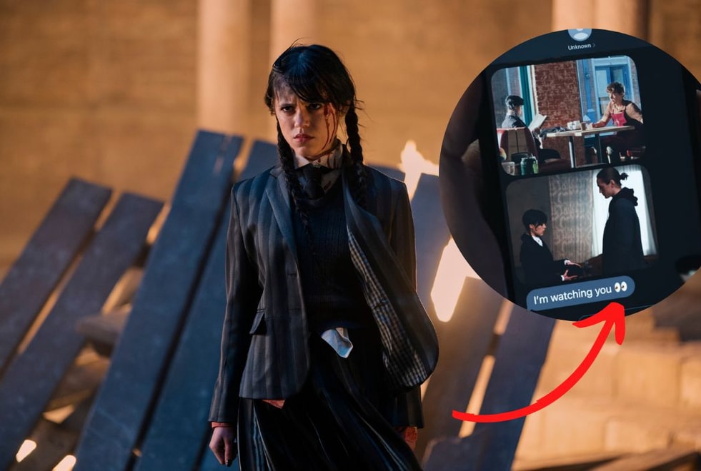 Mercredi : qui envoie le mystérieux message dans l’épisode final ? #Théorie