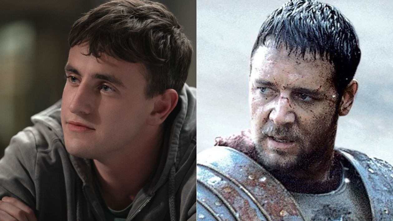 Gladiator : Paul Mescal pourrait prendre la relève de Russell Crowe dans le film sequel