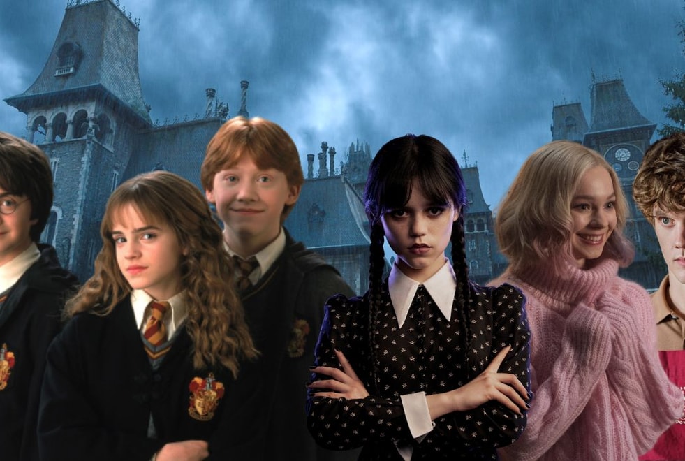 Quiz : élimine des personnages de Harry Potter, on te dira qui tu serais dans Mercredi