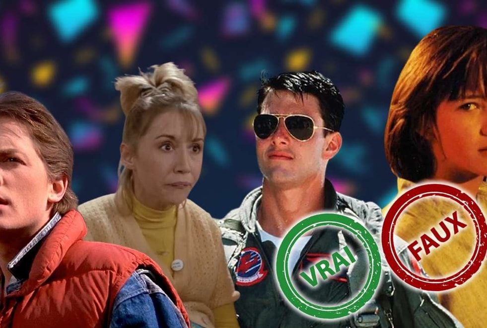 Quiz : impossible d’avoir 10/10 à ce vrai ou faux sur les films des années 80