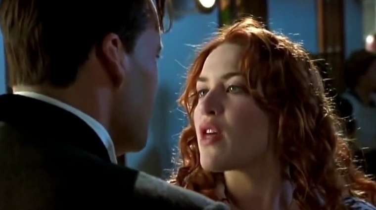 Cal et Rose dans Titanic