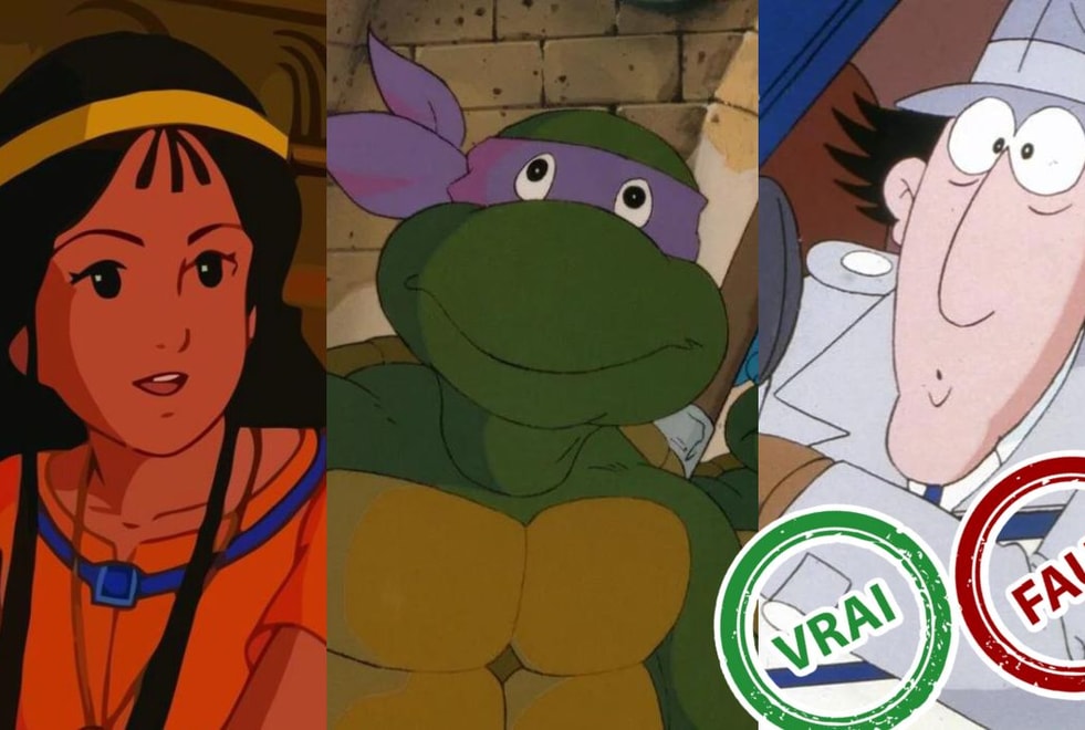 Quiz : auras-tu 10/10 à ce vrai ou faux sur les dessins animés des années 80 ?