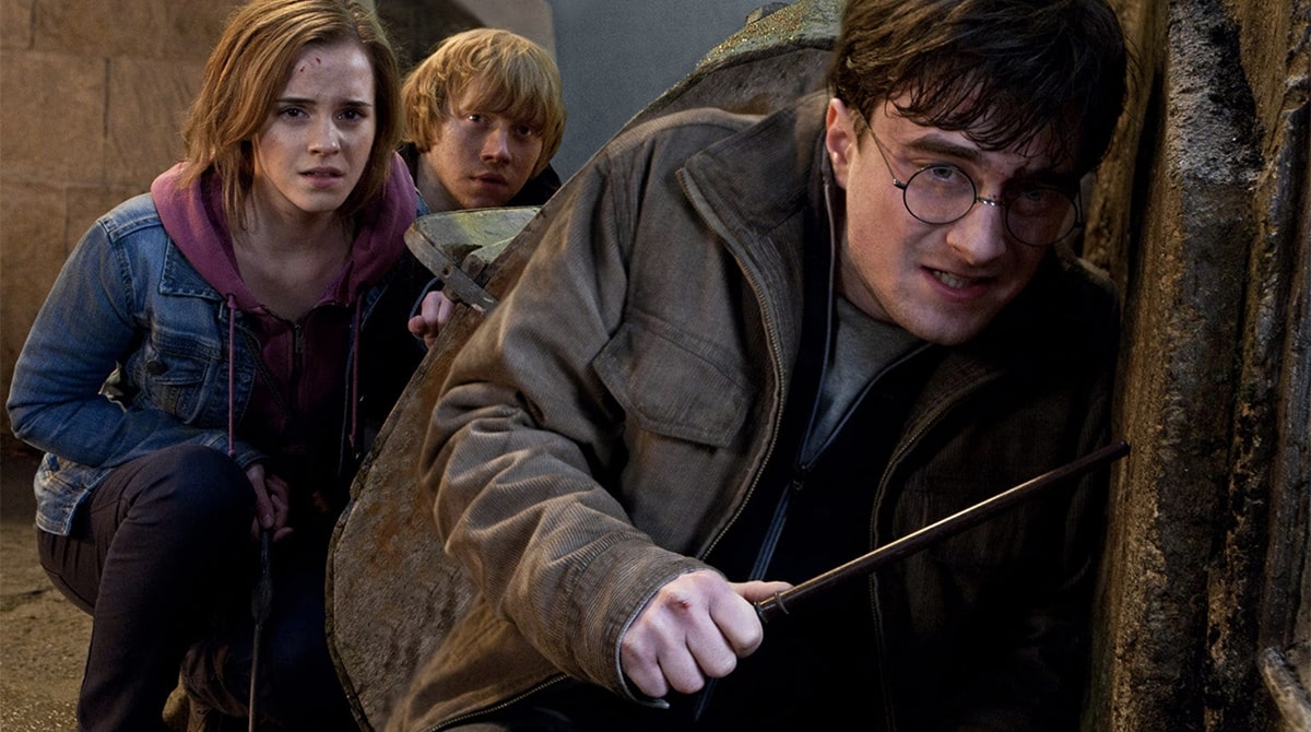 harry, ron et hermione dans Harry Potter et les Reliques de la Mort partie 2