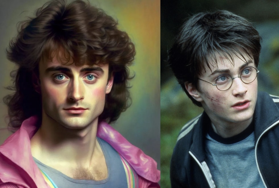Harry Potter : une IA imagine les personnages version années 80 (et vous n’êtes pas prêts)