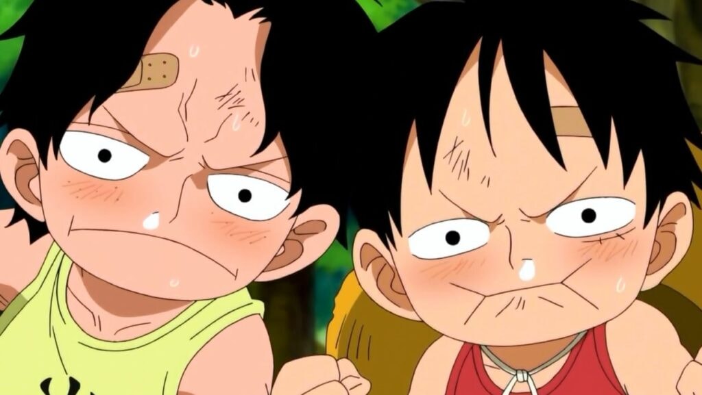luffy-ace-enfant-one-piece