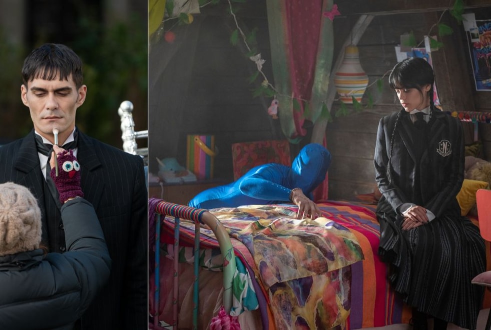 Mercredi : 10 secrets de costumes et maquillages de la série