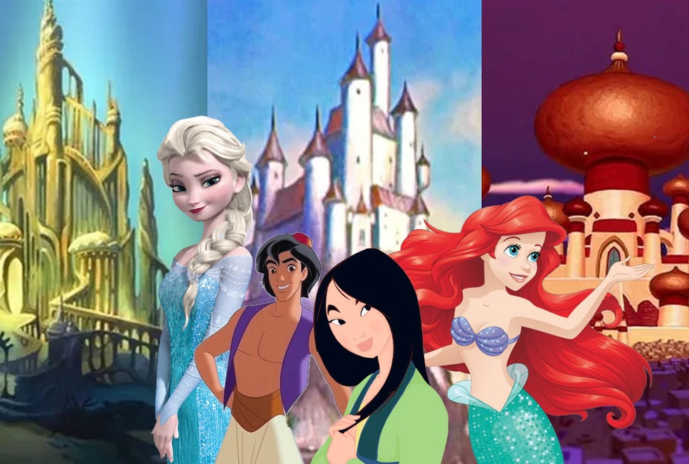 Quiz : seul un vrai fan saura relier le bon château à son film Disney