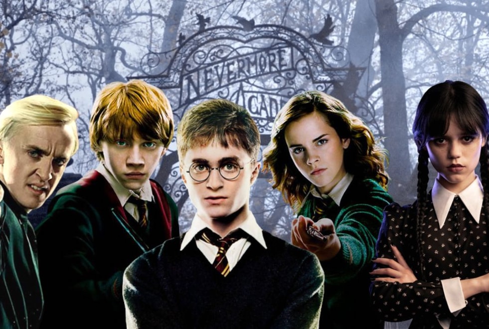 Quiz Mercredi : choisis tes personnages préférés dans Harry Potter, on te dira si tu peux entrer à Nevermore