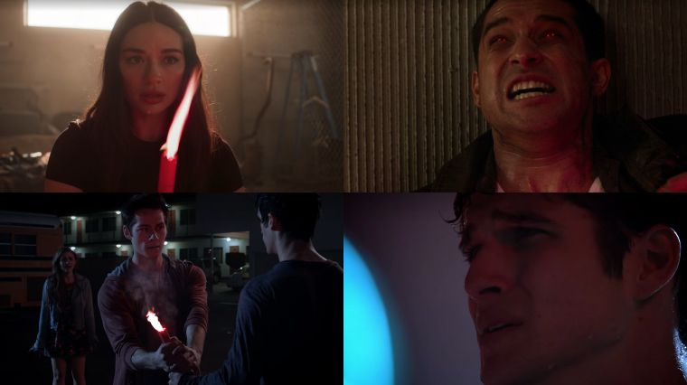 allison, scott, teen wolf le film, fusée de détresse, stiles, motel