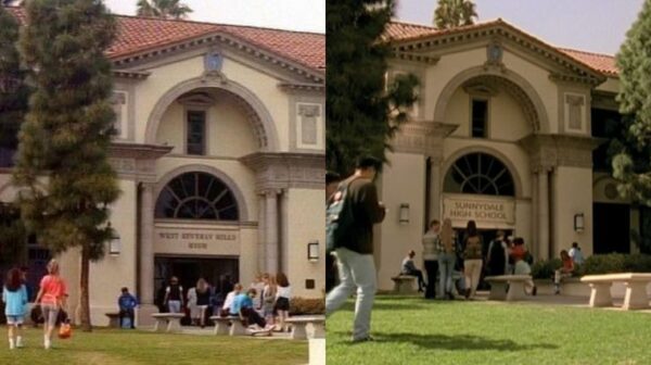 lycée de torrance, beverly hills 90210, west beverly high, buffy contre les vampires, lycée de sunnydale