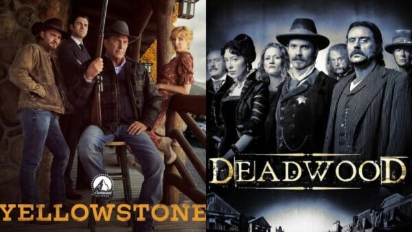 yellowstone, deadwood, posters