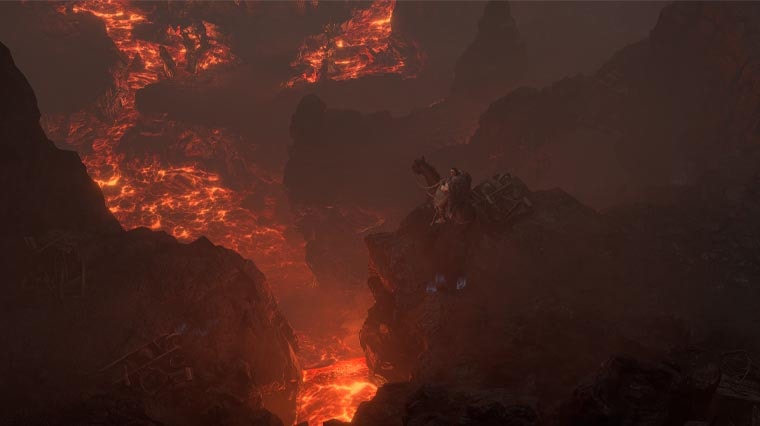 L'antre d'un volcan