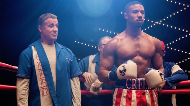 Sylvester Stallone et Michael B. Jordan dans Creed