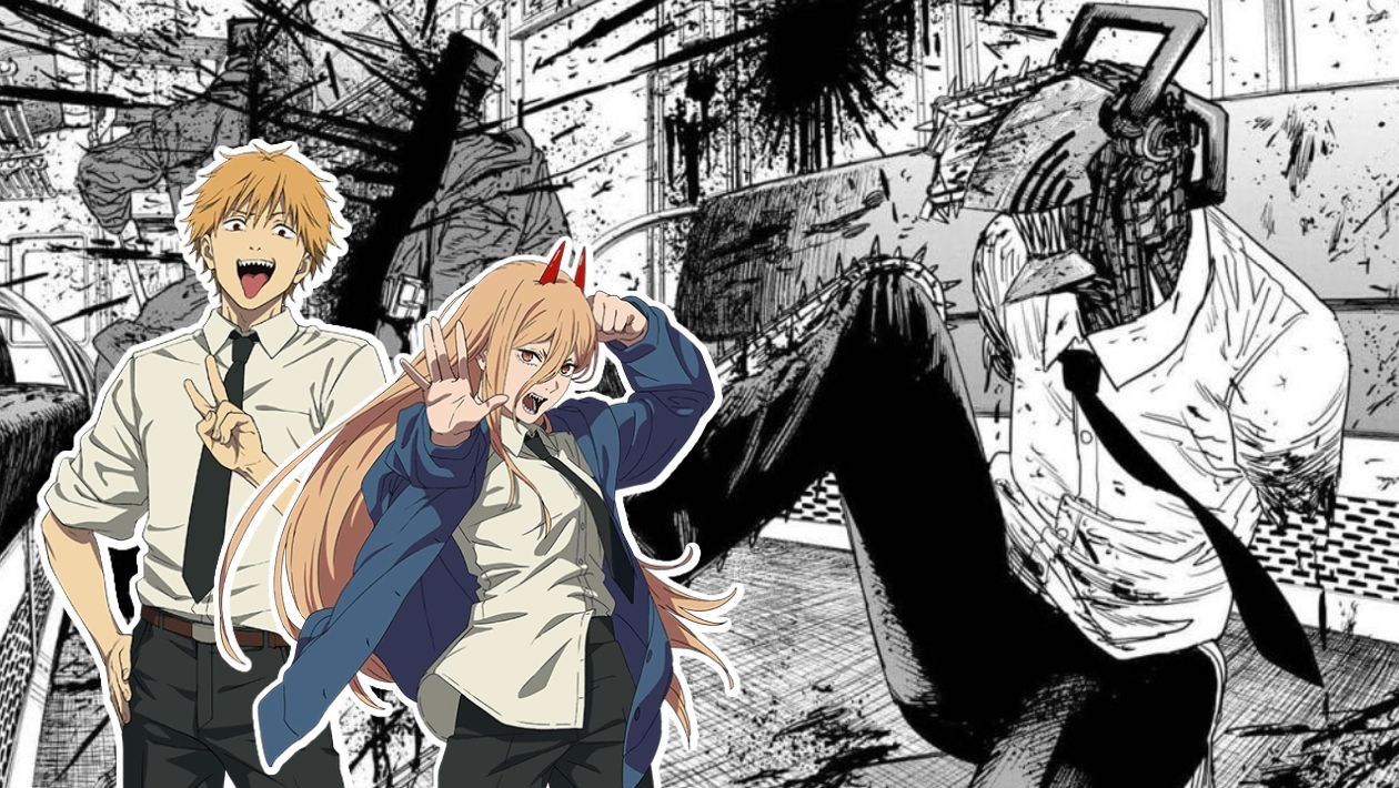 X 上的kudou ⛧：「Chainsaw Man Anime & Manga comparison