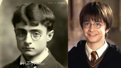 Harry Potter : une IA imagine les personnages version vintage (et le résultat est effrayant)