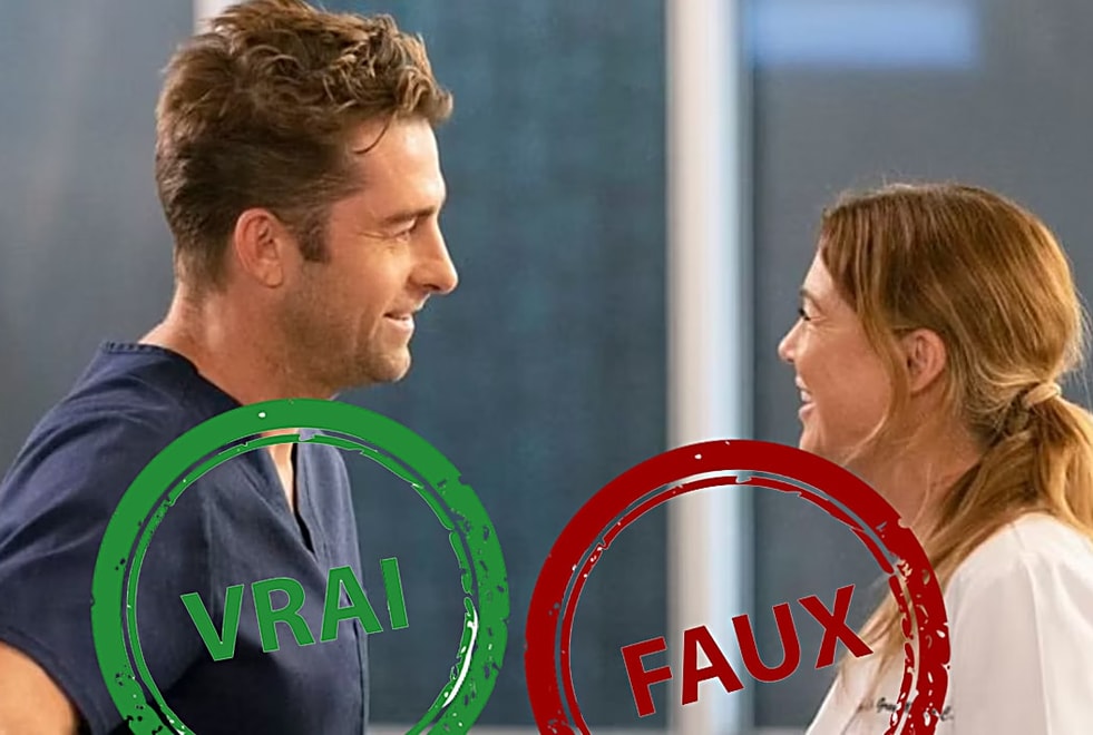 Grey’s Anatomy : impossible d’avoir 5/5 à ce quiz vrai ou faux sur les couples de la série