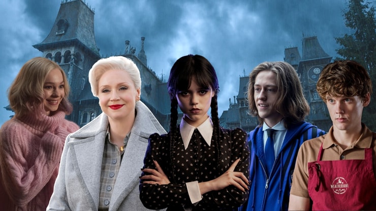 Quiz : élimine des personnages de Mercredi, on te dira si t'es admis à Nevermore