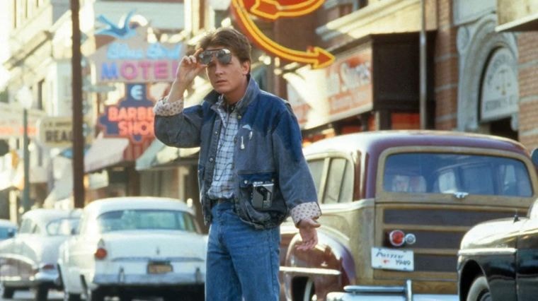 Marty Mcfly retour vers le futur