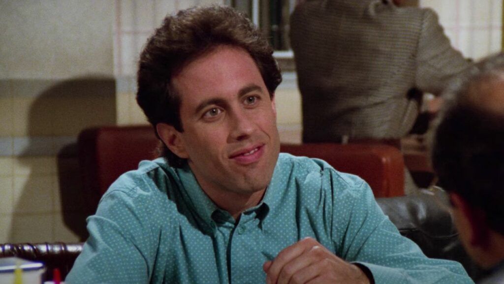 Jerry Seinfeld de la série Seinfeld.