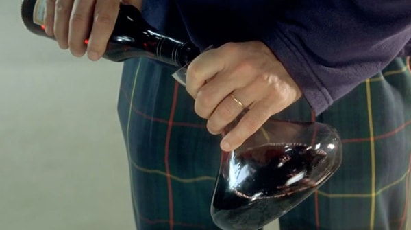 le dîner de cons, vin