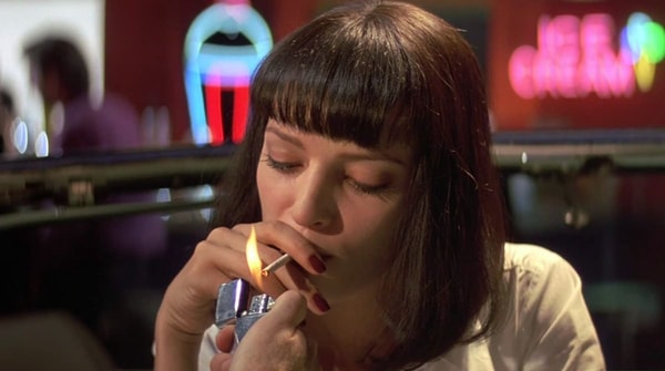 pulp fiction, fumée, cigarette