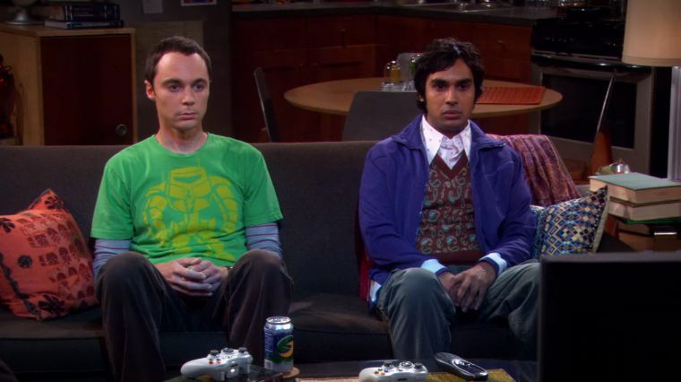 the big bang theory, sheldon, raj