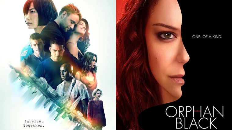 sense8, poster, orphan black