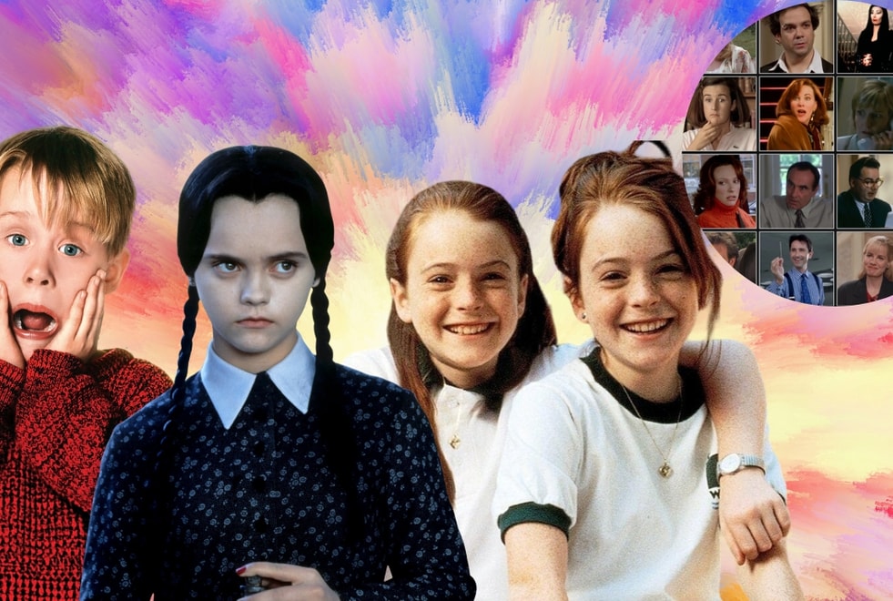 Quiz : t’as une très bonne mémoire si tu relies ces 10 enfants de films des années 90 au bon parent