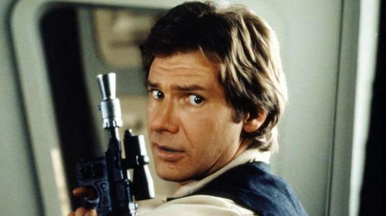 Han Solo dans l'un des films Star Wars