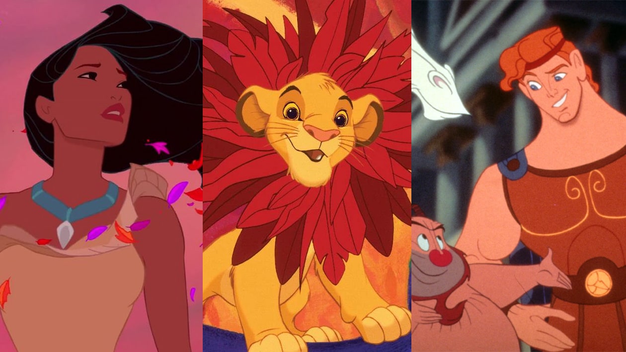 T&rsquo;as grandi dans les années 90 si tu trouves à quel Disney appartient ces 5 personnages
