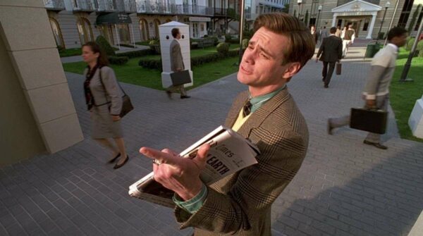 the truman show, film années 90, quiz, image floutée, jim carrey