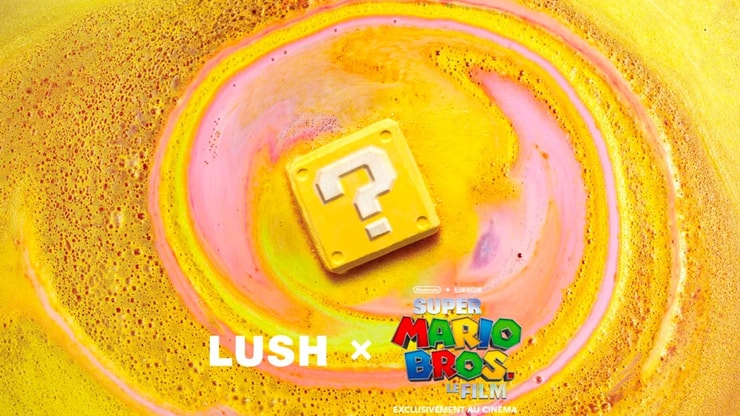 Alerte : Lush lance une collab' Super Mario Bros