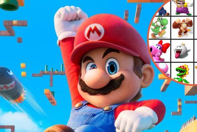 Quiz : seul un vrai fan de Mario saura relier ces personnages à leur nom #saison2