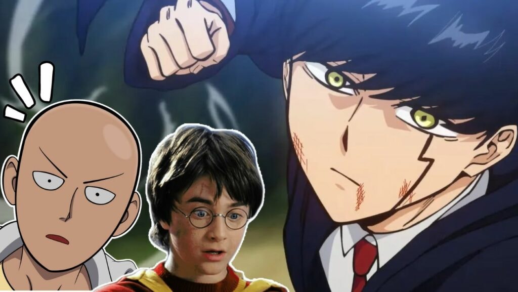 Mashle magia e músculos trás uma mistura de harry potter e one punch-m