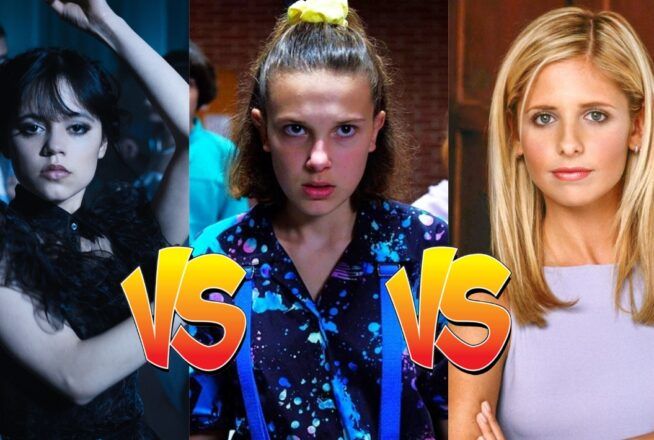 Sondage : tu préfères Mercredi, Stranger Things ou Buffy contre les vampires ?