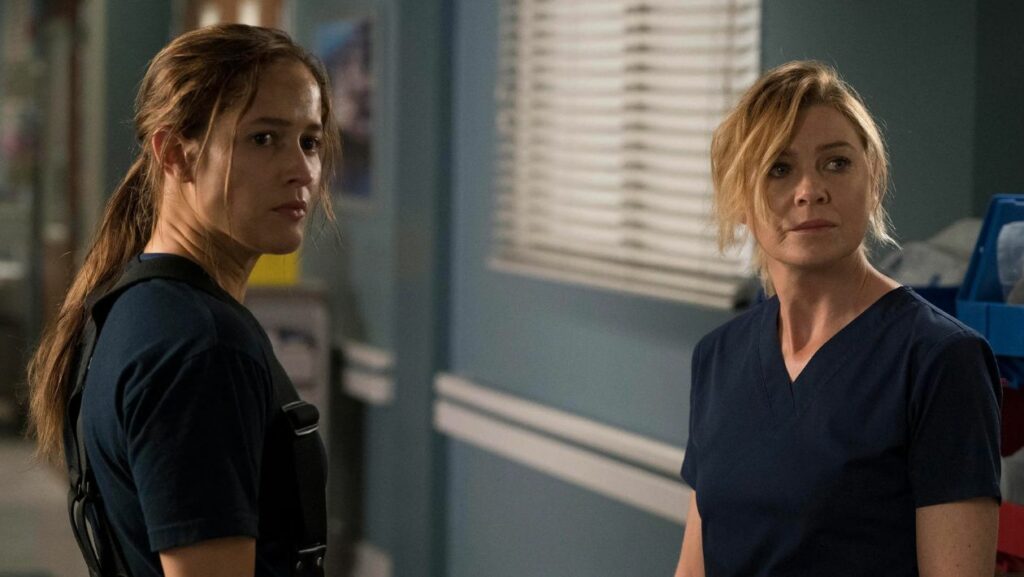 grey's anatomy, station 19, meredith grey, andy herrera, spin-off, série médicale, pompiers, tf1