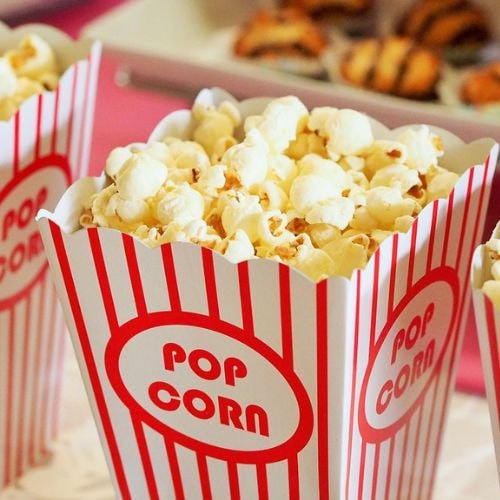 Un paquet de pop-corn