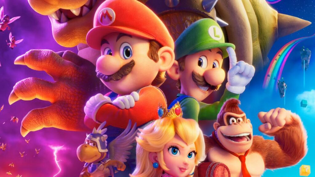 super mario bros le film, film d'animation, jeu vidéo mario