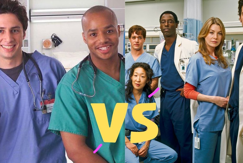 Sondage : quelle est la meilleure série entre Scrubs et Grey’s Anatomy ?