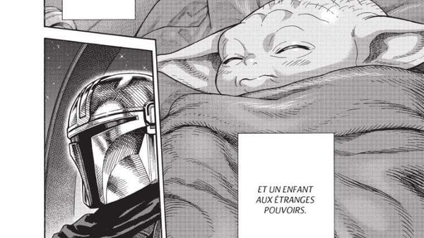 star wars, the mandalorian, manga, grogu, din djarin, livre