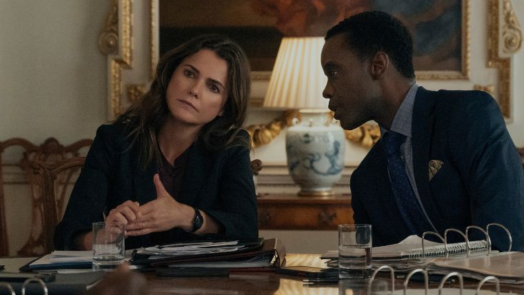 keri russell, kate wyler, la diplomate, netflix, ato essandoh