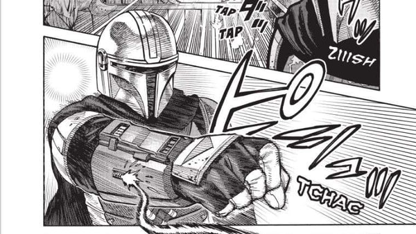 star wars, the mandalorian, manga, grogu, din djarin, livre