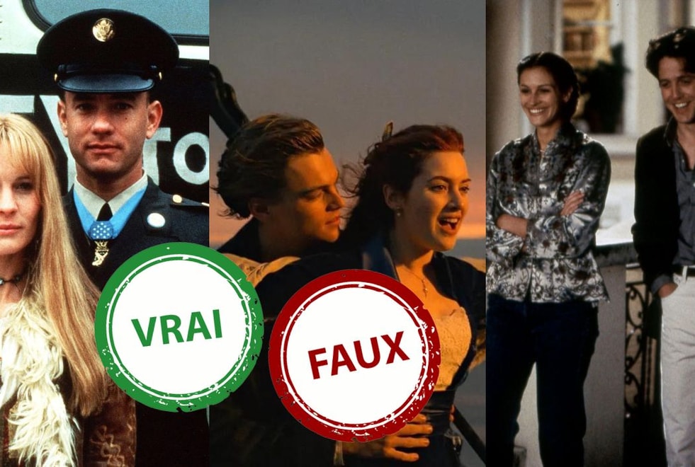 Impossible d’avoir 5/5 à ce quiz vrai faux sur les couples des films des années 90